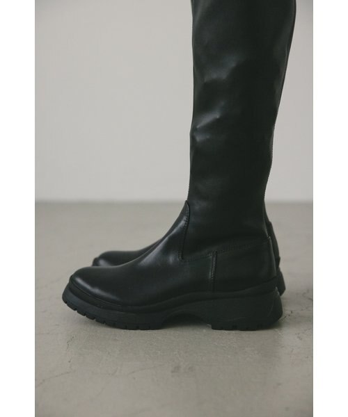 STYLEMIXER トラックソールサイハイブーツ 0950 L トラックソールサイハイブーツ｜スタイルミキサーの通販｜&mall