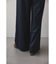 ハイウエスト2タックワイドパンツ
