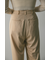 マットサテンタックパンツ