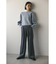 マットサテンタックパンツ