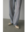 シアーセンタープレスパンツ