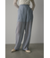 シアーセンタープレスパンツ
