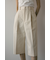 タックハーフパンツ
