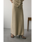 リネンミックスニットスカート