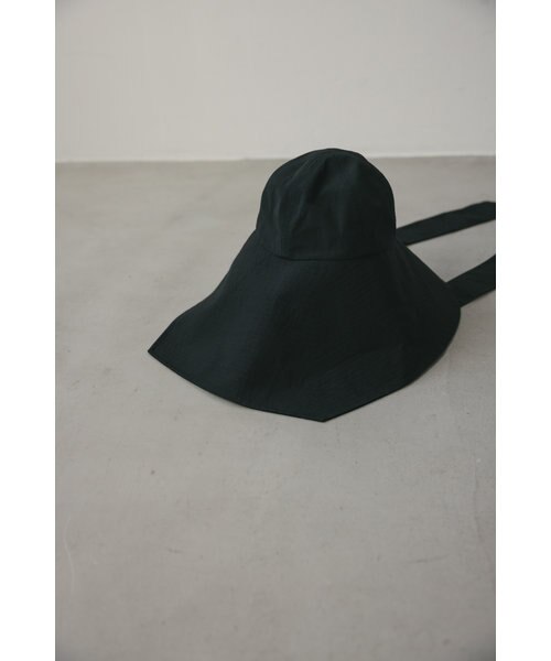 jupiter2000 ETRÉウォーターリペレントワイドブリムハット黒