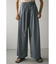 ギャザーリラックスワイドパンツ