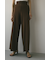 ドライニットワイドリブパンツ