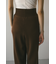 ドライニットワイドリブパンツ