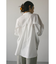 パネルワイドスリーブノーカラーシャツ