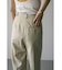 ワイドストレートタックパンツ