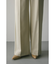ワイドストレートタックパンツ