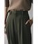 ワイドストレートタックパンツ