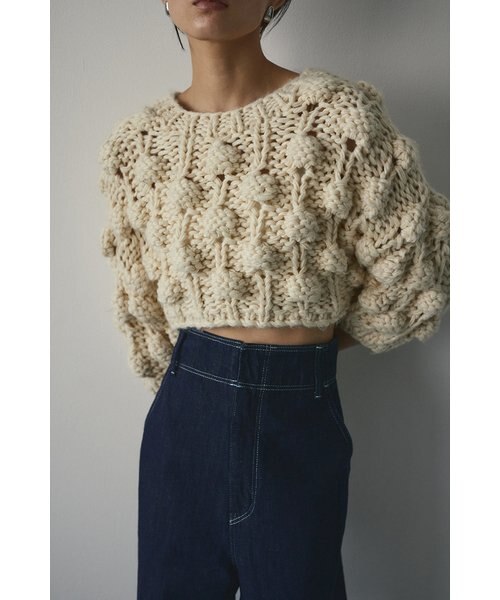 バブルボールハンドニット｜スタイルミキサーの通販｜&mall（アンド