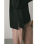 ハイネックロングカフブラウス