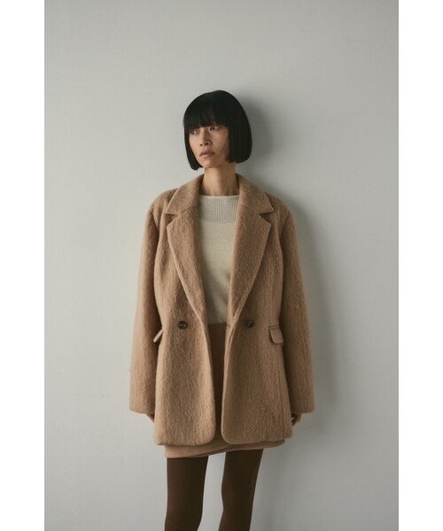 シャギーテーラードジャケット｜スタイルミキサーの通販｜&mall