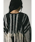 インターシャーフリンジニット