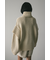 レイヤースリーブジップニットカーデ