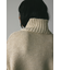 レイヤースリーブジップニットカーデ