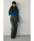ウォッシャブルクルーネックニット
