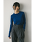 ウォッシャブルクルーネックニット