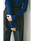ウォッシャブルクルーネックニット