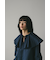 ラッフルカラーブラウス