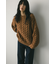ケーブルニュアンススリーブニット