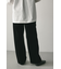 ベルベットツータックパンツ