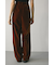 ベルベットツータックパンツ