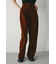 ベルベットツータックパンツ
