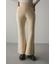 ニットフレアパンツ
