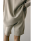 ヘムワイドニットショートパンツ