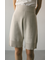 ヘムワイドニットショートパンツ