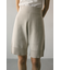 ヘムワイドニットショートパンツ