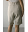 ヘムワイドニットショートパンツ