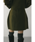 コクーンニットミニスカート
