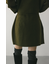 コクーンニットミニスカート