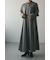 ワイドプリーツシャツワンピース