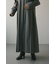 ワイドプリーツシャツワンピース