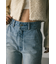 カットオフセンタープレスデニム