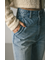 カットオフセンタープレスデニム