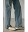 カットオフセンタープレスデニム