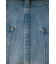 カットオフセンタープレスデニム