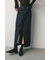ラップデザインデニムスカート