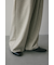カットオフハイウエストワイドパンツ