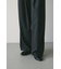 カットオフハイウエストワイドパンツ