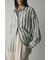 ストライプオーバーシャツ