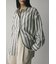 ストライプオーバーシャツ