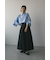 ワイドカフレイヤーブラウス