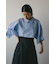 ワイドカフレイヤーブラウス